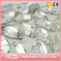 Best quality wholesale price flat back crystal rhinestones sew on dress